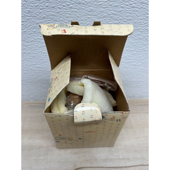 Vtg 1994 Enesco Cherished Teddies Jedediah Giving Thanks For Friends Figurine - Picture 10 of 13